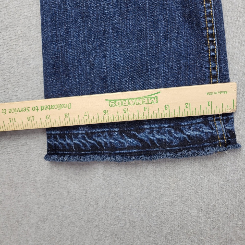 7 For All Mankind High Waist Bootcut Jeans Womens 31 Blue Stretch Denim - Picture 7 of 11